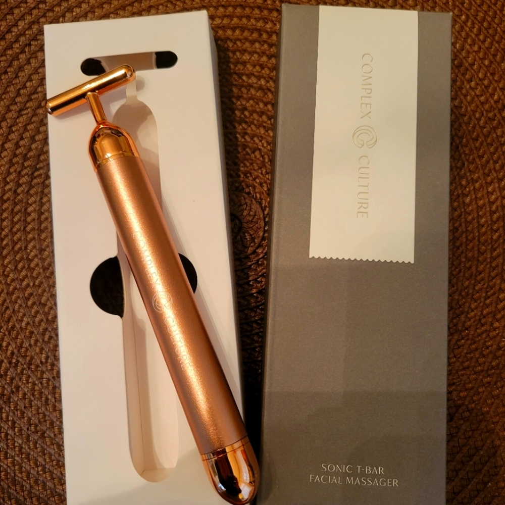 Complex Culture Sonic T-Bar Facial Massager